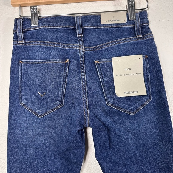 NWT Hudson Nico Mid-Rise Super Skinny Women's Jeans 23 - Picture 7 of 7